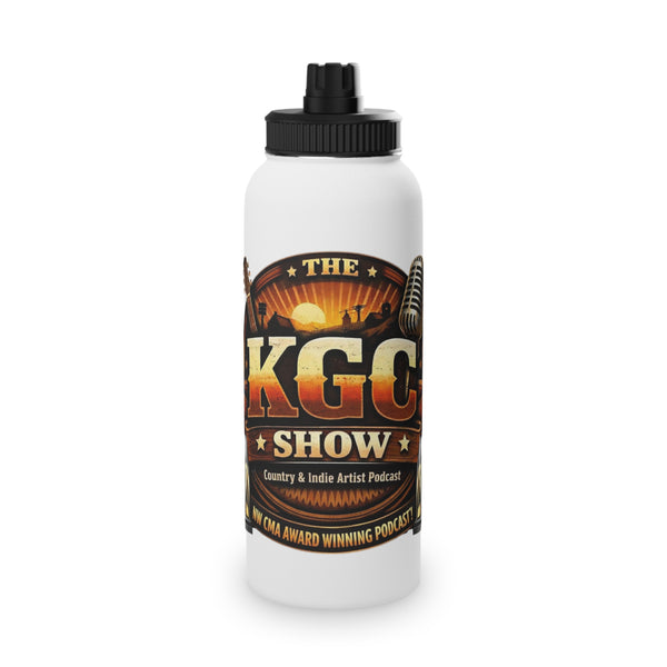 Water Bottle — The KGC Show Logo Stainless Steel Sports Bottle