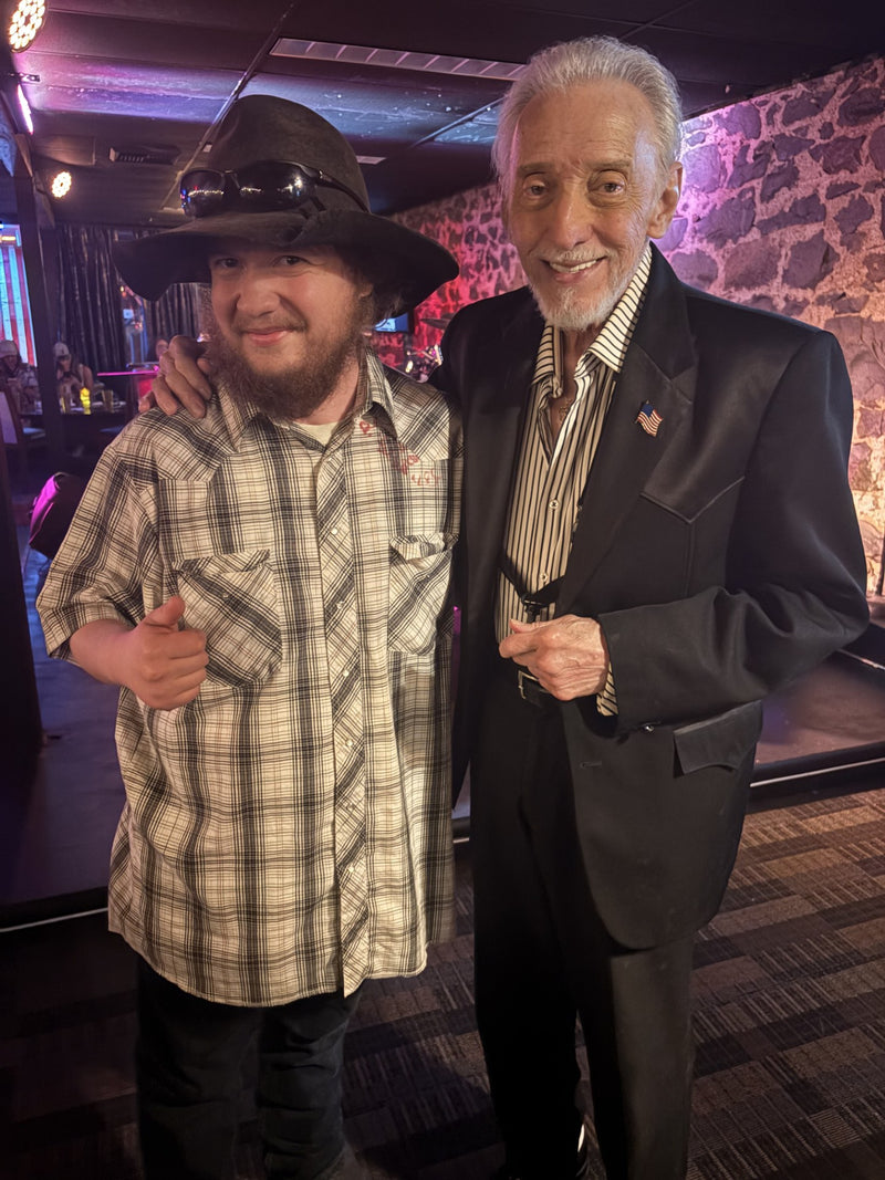Kaden w/ Dewey Dorough-(Sax player-Oak Ridge Boys